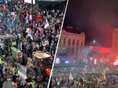 Tłumy na ulicach stolicy. Gigantyczny protest na Bałkanach