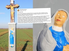 Studzionka: ktoś na własną rękę reaktywował kapliczkę i nadrabiał umiejętności entuzjazmem