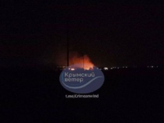 Zmasowany atak dronów na Krym