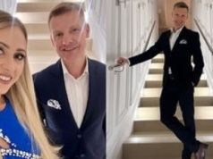 Rafał Mroczek z żoną powitali maj na weselu przyjaciół. Ładna z nich para?