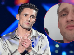 Gurłacz krzyczał do żony, żeby go nie zostawiała. Scena na oczach fanów. Wszystko trafiło do sieci