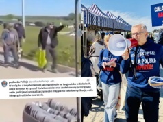 Sztab Trzaskowskiego obrzucono na Podlasiu jajami, chociaż są w tym roku wyjątkowo drogie