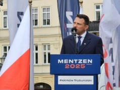 Sławomir Mentzen w Piotrkowie Trybunalskim. Mówił m.in. o centrach integracji cudzoziemców