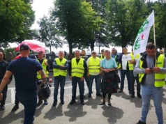 Protest rolników w Szczecinie. "Pola wypalone, nie mamy żadnych gwarancji" [FOTO]