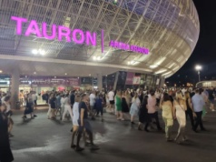 Kino plenerowe przed TAURON Areną Kraków