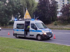 Wypadek pod Lublinem. Samochód uszkodził barierę energochłonną