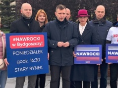 Karol Nawrocki odwiedzi Bydgoszcz. „To kampania intensywnego kontaktu z Polakami”
