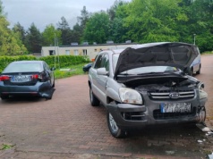 Nietrzeźwy 40-latek i rajd po parkingu szpitalnym