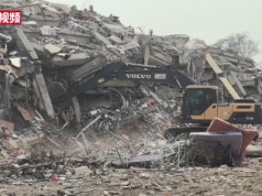 Ziemia została rozerwana, jakby zbliżała się apokalipsa. Przerażające wideo z Azji