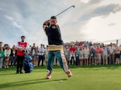 Happy Gilmore 2. Adam Sandler i Bad Bunny na nowym zdjęciu z sequela kultowej komedii