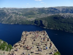 Preikestolen. Symbol Norwegii i cud natury!
