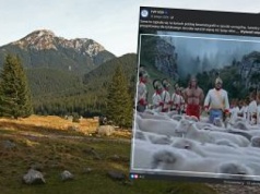 Tu tańczył, a tam się ukrywał. Sceny z 