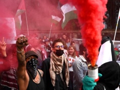 Finał Eurowizji 2025. W Bazylei doszło protestów. Co tam się działo?
