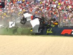 Kierowca F1 rozbił się przy 200 km/h, teraz wskazał winnego