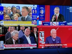 Sondażowe wyniki wyborów przyciągnęły miliony widzów. TVN24 przed Republiką