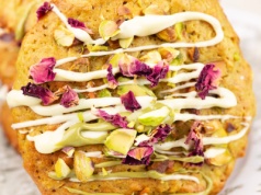 Ciastka owsiane pistacjowe