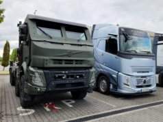 Nowe Volvo FMX 520 Euro 3 8×8 – opancerzony model na pokazach w Polsce