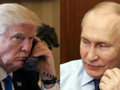 Prasa reaguje na rozmowę Trumpa z Putinem . 
