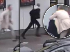Policjant wyszedł na przerwie do sklepu. Niewiarygodne, co stało się chwilę potem. Jest nagranie