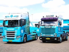 Elektryk oraz diesel V8 Euro 1 – nietypowa para z odbioru nowej Scanii 40R