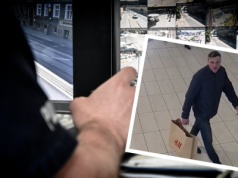 Przystojniak z papierową torbą poszukiwany przez policję z Olsztyna