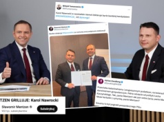 Podczas rozmowy z Mentzenem okazało się, że Nawrocki w sumie nie za bardzo popiera PiS