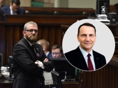 Sikorski ostro o Braunie. „Odkąd podniósł rękę na menorę, powinien siedzieć”