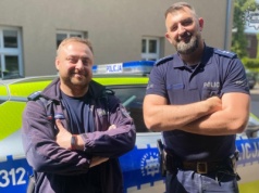 Policjanci z Radzionkowa uratowali życie 76-letniej kobiety