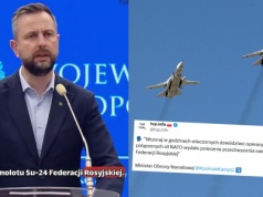 Rosyjski bombowiec został przechwycony przez polskie myśliwce, MON mówi o prowokacji