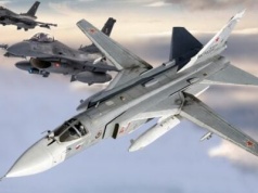 Polskie myśliwce przechwyciły rosyjski bombowiec Su-24!