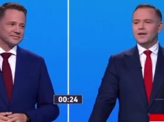 Debata prezydencka. Nawrocki usłyszał pytanie o Covid-19. „Nie zgadzałem się”