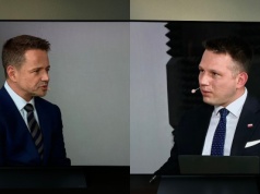 Rafał Trzaskowski u Mentzena. Mocna deklaracja już na samym początku rozmowy