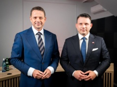 Trzaskowski u Mentzena: wyszedł z tarczą, wyszedł z roli. Więcej się zrobić nie dało