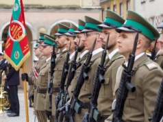Codziennie pilnują granic Polski. Teraz świętowali w sercu Olsztyna