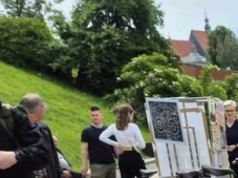 Giełda staroci w Lublinie. Mydło „Kajtek” i reklamówki z Pewexu