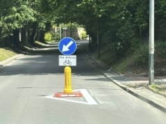 Urzędnicy zwęzili drogę. W ciągu 24 godzin doszło tam do dwóch wypadków (ZDJĘCIA)