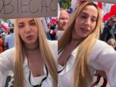 Marianna Schreiber zaatakowana na marszu Trzaskowskiego. Internauci: 