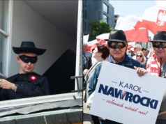 Zorro opanował marsz. Nagle zareagował Nawrocki