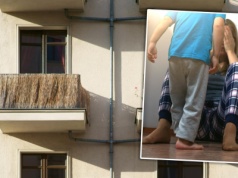 Matka chciała wyskoczyć przez balkon po alkohol. W domu przerażony synek
