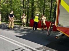 Tragedia w Lipkach! Nie żyje motocyklista.
