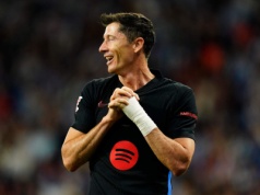 Lewandowski walnął setkę, a Barcelona zamknęła mistrzowski sezon zwycięstwem