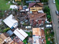 Tornado wstrząsnęło ich miastem. Potężne zniszczenia