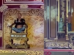 Wypił za dużo i zniszczył skarb narodowy. Teraz ma problemy
