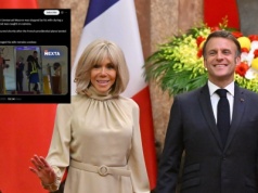 Macron uderzony przez żonę? Dziwny incydent w Wietnamie