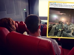 Myśleli, że to część filmu. Dramatyczne sceny podczas seansu 