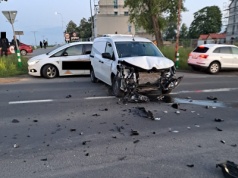 Zderzenie na 35-tce w Pszennie [FOTO]