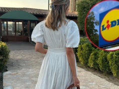 Olśniewa elegancją. Sukienka z Lidla jest w końcu na wyprzedaży. Lniane perełki także w Sinsay