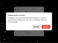 Signal włączył DRM w aplikacji w Windows. Microsoft Recall nie będzie mógł podglądać