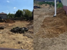 Kontrola nadzoru budowlanego na działce w Długoszynie. Sąsiad podkopał sąsiadce fundamenty