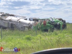 Wypadek na A4 w województwie małopolskim